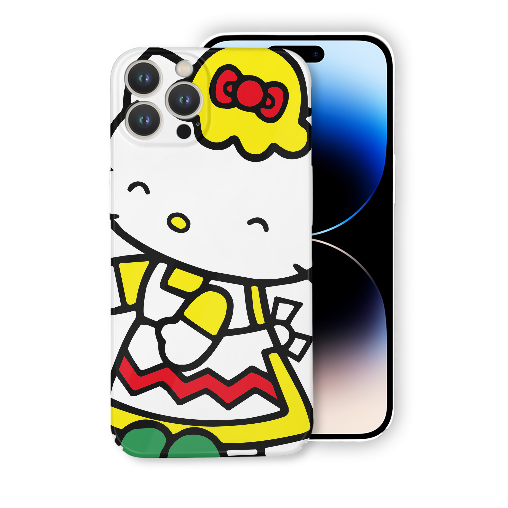 （画像用） Hello Kitty ハローキティ 【iPhone 14シリーズ対応】ハードケース